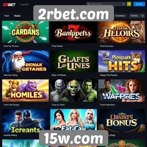 Análise da diversidade de jogos em 2rbet.com